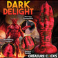 Creature Cocks Realistic Dildo | Demon Claw Fisting Red Suction Cup Dildo