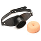Master Series Ass Face Mouth Gag - Light/Black