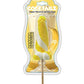 Cock Tailz Liquor Flavored Pecker Pops - Banana Daiquiri Yellow /White Stripe
