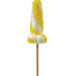 Cock Tailz Liquor Flavored Pecker Pops - Banana Daiquiri Yellow /White Stripe